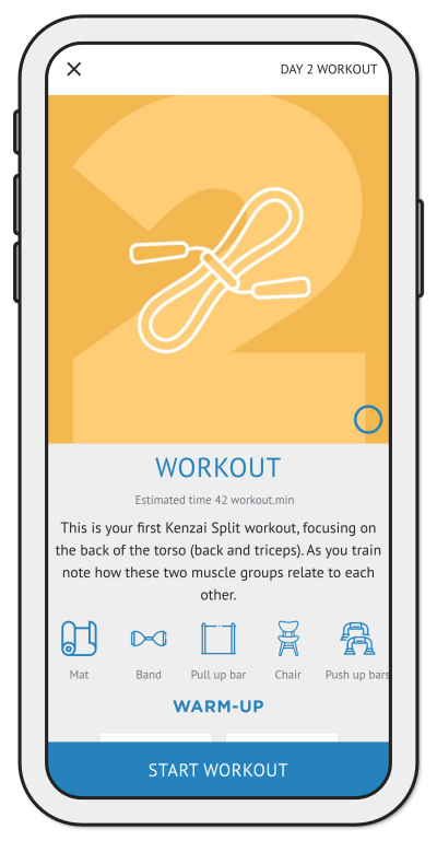 Wellness mobile app