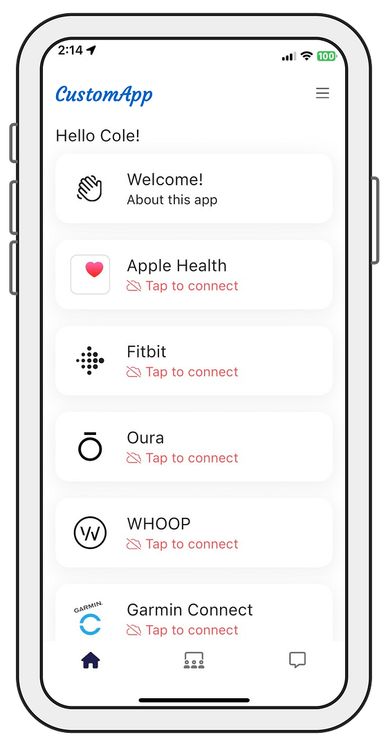 white-label healthkit integrated app